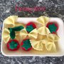 farfalle al pomodoro, gioco in feltro