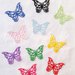 80 farfalle intagliate in cartoncino