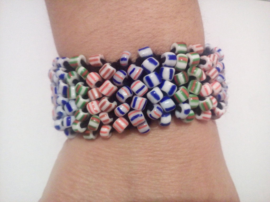 Made By Nami Bracciale Boho Donna Con Perline Colorate E Pietre Chakra – Regolabile 18+7 Cm, Gioiello Spirituali Impermeabili