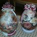 Uova di pasqua decorative con rose 3d vari tipi