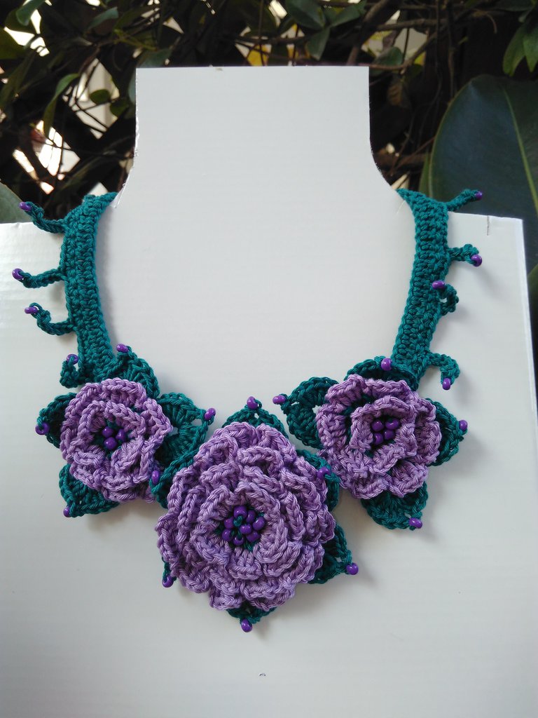 Collane Girocollo Fiori Set Di 4 Collane Con Fiori - Girocollo Regolabile - Donna - Colorate E Vintage - Per Festa, Ballo O Look Giornaliero Collane