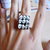 anello black & white