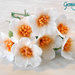 Piccolo bouquet di fiori in porcellana fredda