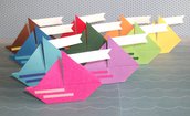 Barchette di Origami Segnaposto per ogni occasione^^
