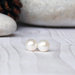 Orecchini in Argento 925 e perle bianche naturali speciali per la sposa, realizzato a mano
