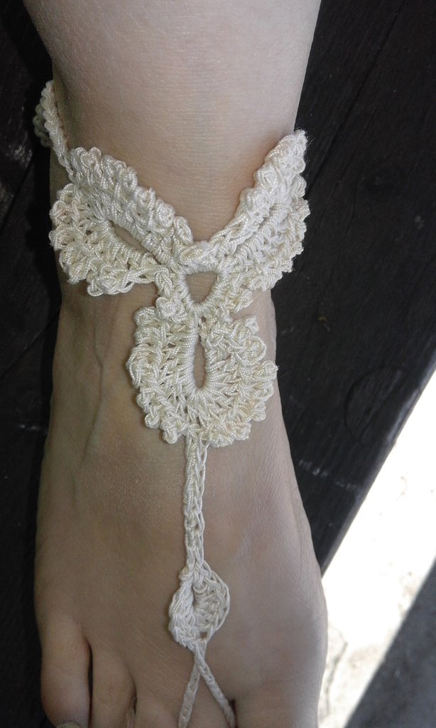 Cavigliera Cristallo Amore Cuore - Argento, Regolabile, Gioiello Piedi Per Donne E Ragazze - Foto 9