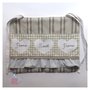 Copriforno con 3 tasche stile shabby chic