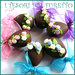 Orecchini Pasqua " Uova cioccolato rosa bianco " Fimo cernit kawaii idea regalo ragazza bambina donna