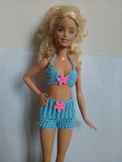 Costumo da spiaggia per Barbie