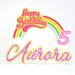 Cake topper arcobaleno buon compleanno //scena arcobaleno Mio miny pony torta di compleanno 