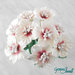 Piccolo bouquet di fiori di ibisco, fatto a mano in porcellana fredda