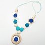 Collana allattamento BLUE