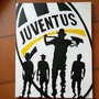 QUADRO JUVENTUS DRUGHI***ACRILICO SU TELA***40x50***DIPINTO A MANO