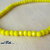 LOTTO 148 cipollotti-rondelle in vetro sfaccettate Giallo Limone effetto matt (4 mm)  (cod.new)