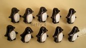 Bottoni creativi - Pinguino