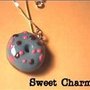 Sprinkled Donut Charm