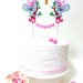 Koala birthday cake topper // koala Rosa personalizzabile cake topper // animals cake topper// Stitch buon compleanno cake topper // one birthday