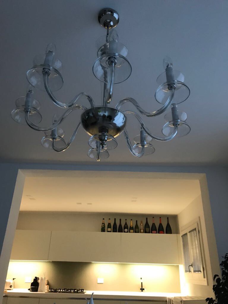 Lampadario In Cristallo Di Boemia - Memorie Di Vetro - Foto 6