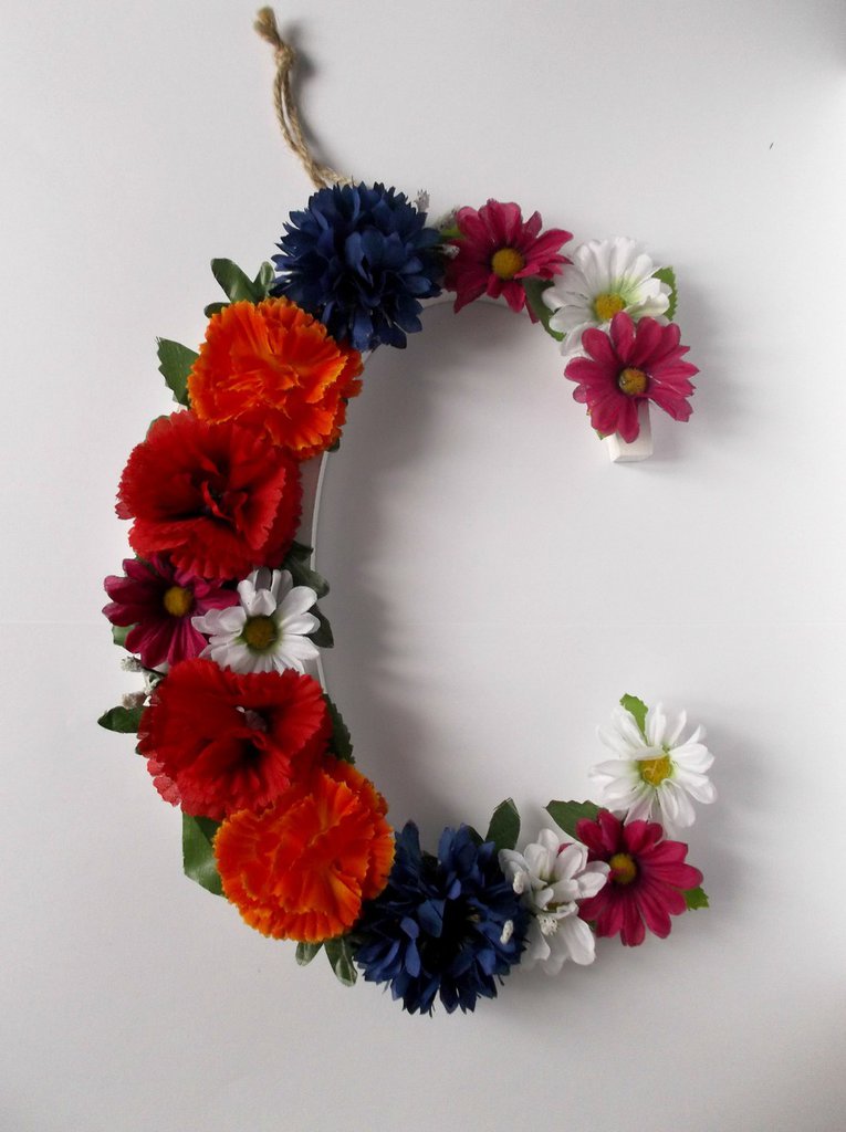 Ghirlanda Di Fiori Artificiali 5 Metri – Rampicante Con Rose Arancioni E Foglie Verdi – 2 Giri Per Decorazioni Matrimonio, Casa, Giardino, Pareti