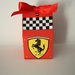 Scatola scatolina bomboniera bomboniere porta confetti Ferrari macchina festa