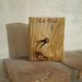 Orologio da tavolo in legno