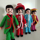 Beatles handmade amigurumi