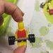Lego CrossFit, spilla o portachiavi
