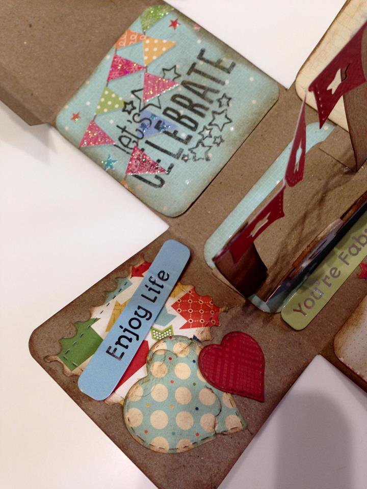 Scatola Esplosione Foto Regalo - Album Ricordo Personalizzabile Per Compleanni E Natale - Foto 3