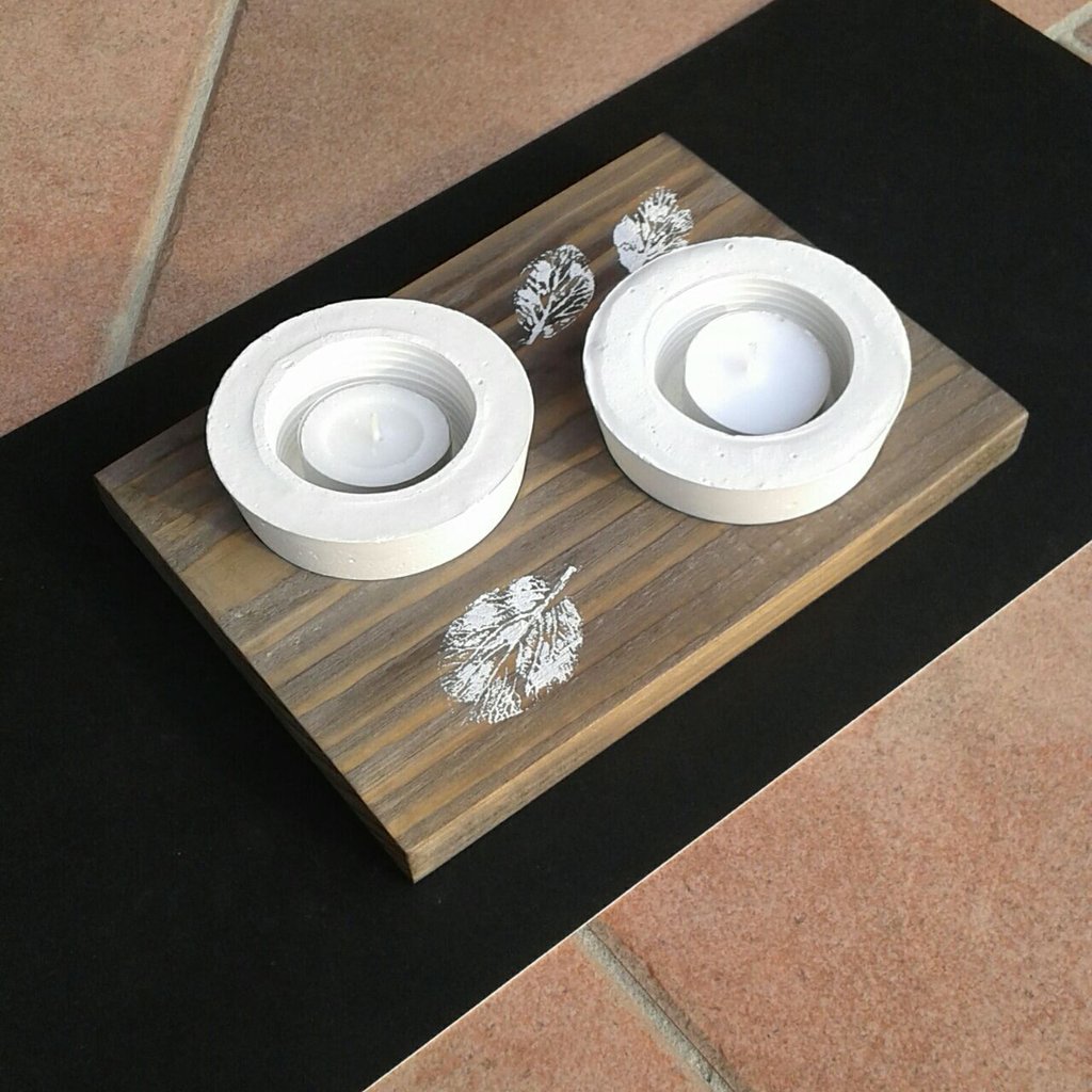Décoration centre de table zen blanc Casa Accessori per la casa Candele/portacandele Candele 