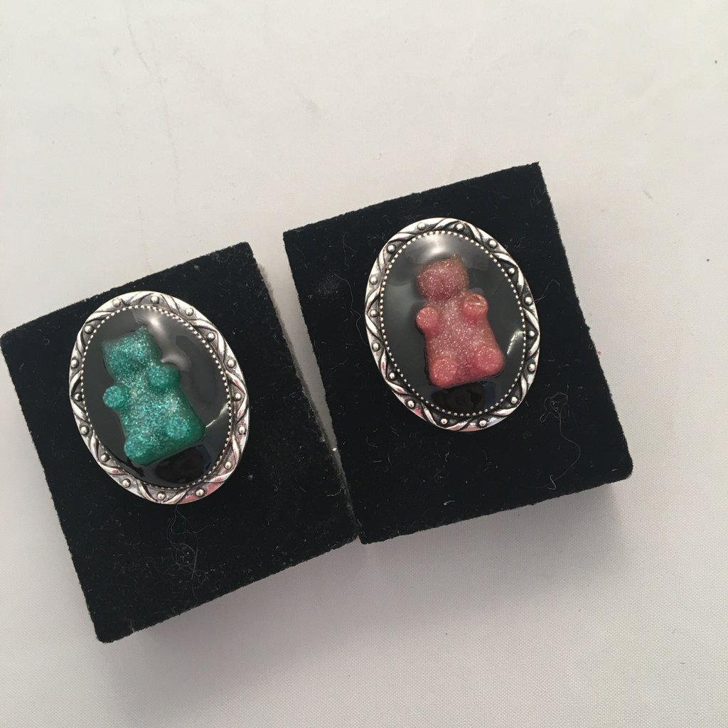 Collana Con Orsetto Trasparente Multicolore Di Moda Collana Con Pendente A Forma Di Orso Gommoso