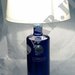 Lampada da tavolo bottiglia vuota Vodka Ciroc Blue Steel Derek Zoolander Idea regalo arredo riuso riciclo creativo abat jour