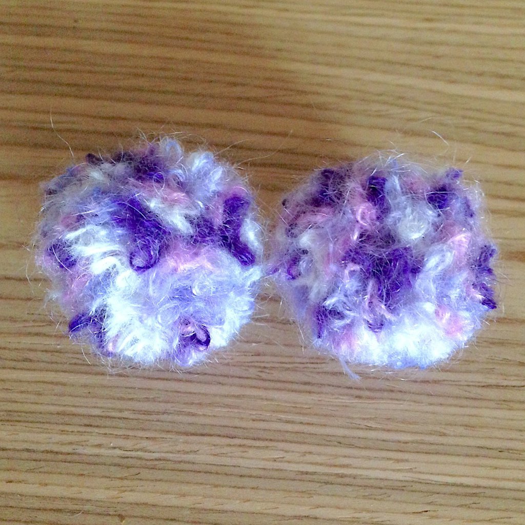 Pompon In Feltro Di Lana Al 100% - 1 Cm - 100 Pezzi - Colori Natalizi (bianco Avorio, Rosso E Verde Scuro) - Italia - Foto 7