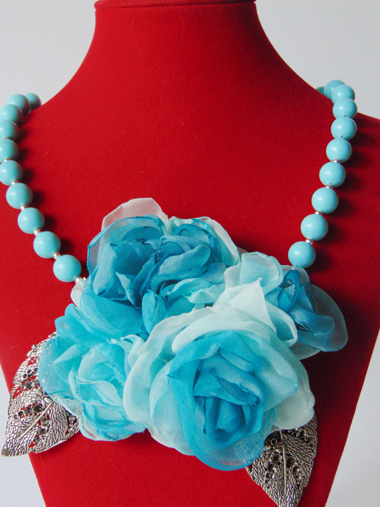 Girocollo In Turchese | Parure Elegante | Hobby E Creatività - Foto 2