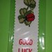Segnalibro "Good Luck"