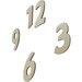 Numeri base in legno per orologi e il fai da te