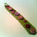 bracciale verde erba e bottoni vintage
