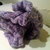 scaldacollo lana viola screziata
