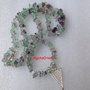 collana chips fluorite verde chiaro