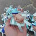 Bomboniera bebè maschietto su scatolina in PVC