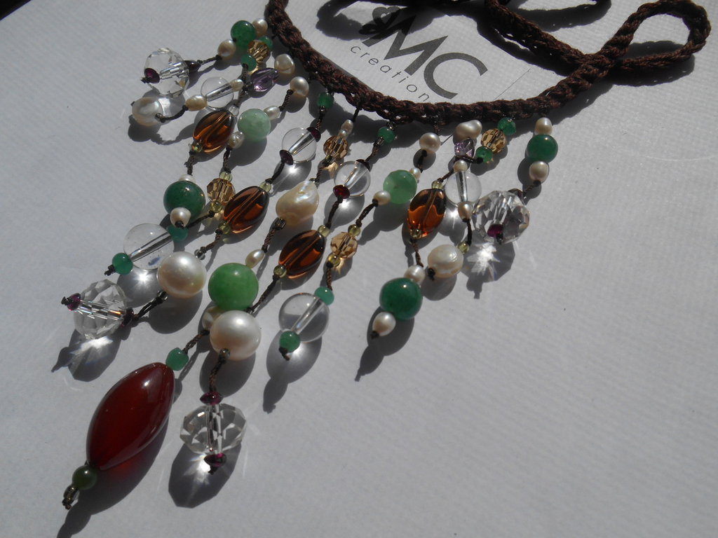 Collana Uomo Spinello Nero. Collana Artigianale Da Uomo Con Pietre Spinello Nero E Pirite E Pepite Argento Puro Fatto A Mano