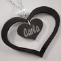 collana -  cuore con nome 