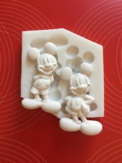 Stampo silicone Mickey Mouse cm.7