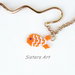 Segnalibro "Sirena" realizzato con perline Miyuki delica
