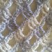 Sciarpa/scialle misto lana, con sfumature panna, grigio e lilla con paillette