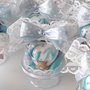 Bomboniera - confetti decorati - bomboniera comunione - bomboniera nascita - bomboniere battesimo - bomboniere cresima - confettata comunione - confetti a cuore - farfalle - interflora