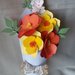 Fiori di carta in cono - mini bouquet