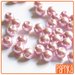 10 Perle di Vetro Cerato rosa 8mm