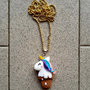 Collana con "Corny Ice.Cream" fimo