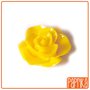 4 Cabochons Fiori 20x21mm Giallo