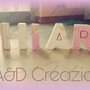 lettere decorative 3d